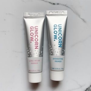 (2) NEW Unicorn Glow Makeup Primer Duo Travel Size
